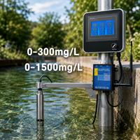Sensor Digital de COD, BOD, TOC, Turbidez y Temperatura con Limpiador Automático, RS485 Modbus RTU |   Monitoreo de Aguas Residuales con Certificación CE