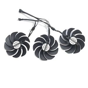 พัดลมกราฟิกแท้รุ่น 100 มม. PLD10020B12H DC12V 0.65A 6PIN สำหรับการ์ดจอ GIGABYTE <span class=keywords><strong>AORUS</strong></span> GeForce RTX 4090 RTX <span class=keywords><strong>4080</strong></span> RTX 4070 Ti <span class=keywords><strong>MASTER</strong></span> - Product Image 4