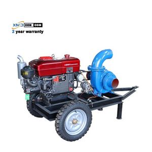 Pompe d'irrigation centrifuge à flux mixte diesel pour usage agricole, haute pression personnalisée, certifiée CE, garantie 2 ans - Product Image 1