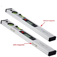 Goniomètre numérique à 360 degrés, niveau, inclinomètre magnétique vertical de 400 mm, personnalisation OEM de qualité DIY