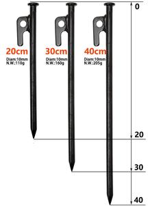 หมุดเหล็กไทเทเนียมสแตนเลสสำหรับตั้งแคมป์กลางแจ้งชายหาดหิมะ - Product Image 4