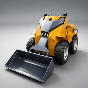 <b>Stand</b> on Skid Steer Mini Front with Water-cooled Engine for 24 Hours of Continuous Operation - Product Image 2