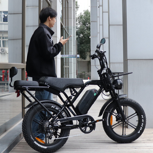Bicicleta Eléctrica Plegable VOMO X80Pro con Estante Delantero, Neumáticos Anchos, 7 Velocidades, 48V 250W, 25km/h, para Ciudad (UE) - Product Image 2