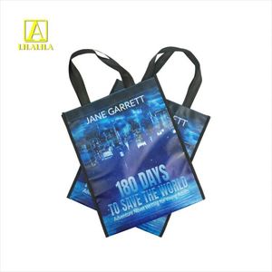 Wholesale Price Reusable Ecological Custom logo Tote Bag Colorful Shopping Recyclable Tote Non-Woven Bag With Full <b>Printing</b> - Product Image 1