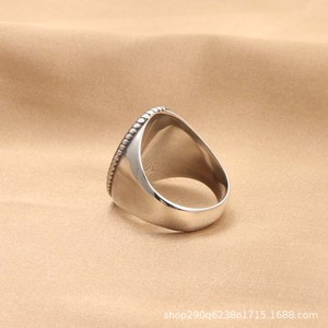 Anillo de Barbero de Plata Tibetana con Diseño de Tijeras y Peine, Estilo Retro Punk, Accesorio de Joyería para Hombre - Product Image 5