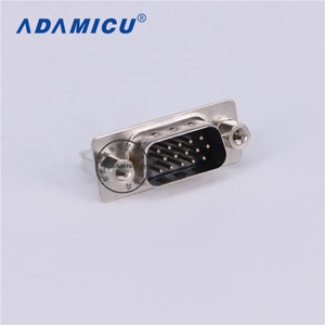 Connecteurs secondaires D à 15 broches pour le contrôle du projecteur PCB Board Header Through-Hole Straight Pins Plug Male Serial Port Connectors - Product Image 5