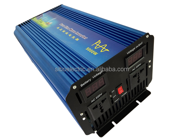 DC to AC pure sine wave inverter 5000W peak 10000W pure sine wave converter DC 72V to AC 110v off grid power supply
