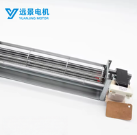 YUANJING YJ60-300 monophasé 50Hz anti-déflagrant moteur de ventilateur à flux croisé pour four de cuisine RV four friteuse à Air gril four à micro-ondes