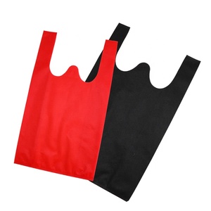 Sacs en Tissu Non Tissé Écologiques en Gros, Sacs de Courses Biodégradables avec Logo Personnalisé pour Supermarché et Plats à Emporter - Product Image 2