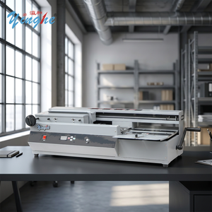 Machine à relier électrique automatique A4 Yinghe YH-F20 à colle thermofusible sans fil, relieuse de livres parfaite 320 mm en métal pour usage bureautique et d'impression - Product Image 1