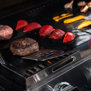 Tapis de <span class=keywords><strong>barbecue</strong></span> de qualité alimentaire, faciles à nettoyer, en PTFE, résistants à la chaleur, imperméables, pour la cuisine et l'extérieur - Product Image 6