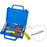 Kit de herramientas de reparación de neumáticos universal, juego de herramientas de reparación para coche, motocicleta, bicicleta automotriz, Kit de reparación de neumáticos de emergencia-001