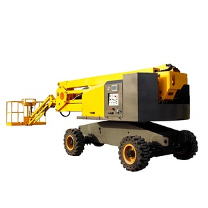10-22m Port d'aéroport High Nacell Crawler Tables élévatrices à flèche à chenilles remorquables Ascenseur à bras incurvé droit - Product Image 1