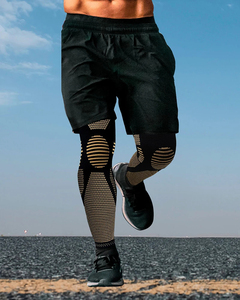 Wholesale Full Leg Compression Sleeve Knee Sleeves <b>Support</b> for <b>Thigh</b> Calf, Arthritis, Reduce Varicose Veins Swelling - Product Image 4