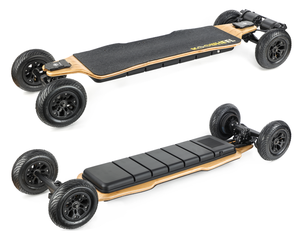 Patineta Eléctrica Todoterreno de Montaña con Motor de Correa de 3500W*2, Batería de 15Ah, Plataforma de Bambú y Madera de Arce, <span class=keywords><strong>Ruedas</strong></span> Inflables, Alcance de 50KM - Product Image 2