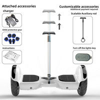 Nouveau 2025 Grande Vente Hoverboards Électriques Haute Qualité 10 Pouces 36V 500W Double Moteur Trottinette Autonomes