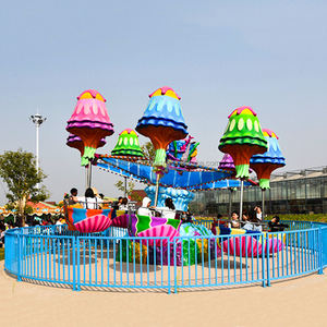 Carrusel de Fibra de Vidrio para Parques al Aire Libre, Equipo de Diversión, Atracción de Medusas Mágicas con Control Autónomo en Venta - Product Image 6