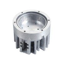 Cubierta de radiador de fundición a presión de aluminio, piezas de disipador de calor Led para carcasa de lámpara, personalizada de fábrica de China