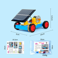 Juguete de Coche Solar para Armar, Modelo de Coche de Carreras Impulsado por Energía Solar, Kit Educativo de Experimentos Científicos