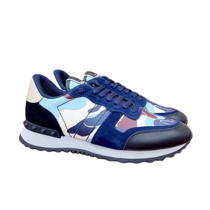 Chaussures de sport unisexes de luxe de qualité supérieure, tendance mode, épaisses, plates, respirantes, en maille, antidérapantes, à lacets, décontractées pour hommes - Product Image 1