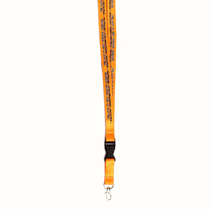 Customized Sublimation Polyester Nylon Lanyard Ribbon Woven Safety Neck Strap PVC ID Card Badge Holder Medal Winner's Accessory
