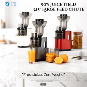 AB ABD Ev Tipi Tam Otomatik Çok Fonksiyonlu Elektrikli Meyve Sıkacağı Paslanmaz Çelik Bıçaklar Sessiz Motor. 1200W <span class=keywords><strong>2026</strong></span> Son Model - Product Image 1