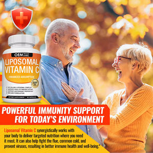 Cápsulas de Vitamina C Liposomal de 2100 mg, Suplemento de Vitamina C de Alta Absorción, Refuerzo de Colágeno, Defensa Inmunológica, Antioxidante - Product Image 5