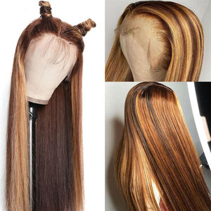 Perruque Lace Front HD Transparente pour Vendeurs, 100% Cheveux Humains Brésiliens Vierges, 360 Sans Colle, Grade 10A, Ondulation Water Wave Longue - Product Image 3