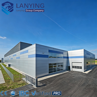 Edificio de Almacenamiento de Acero Prefabricado para Aplicaciones Industriales, de Fábrica y Logísticas