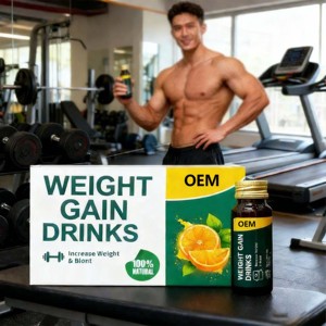 Fitness Weight Gain Drink Folic Acid 10% Enriched with HACCP HALAL KOSHER Certified Oral Liquid <strong>Supplement</strong> - Product Image 1