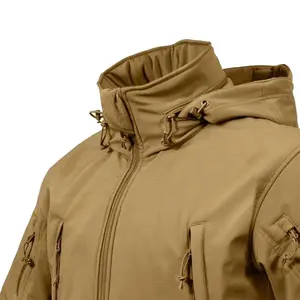 Outdoor Softshell New Outdoor Special Design Tactical Softshell Jacket Windbreaker Softshell Men's Hoodie Jacket Coat