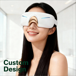 เครื่องนวดตาไร้สายแบบชาร์จไฟได้เฉิงไป๋พร้อมระบบควบคุมอัจฉริยะ ความร้อนเพื่อความสบาย ช่องเสียบ USB Type-C ใช้งานได้ขณะเดินทาง เพื่อการพักผ่อนส่วนตัว - Product Image 1