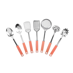 7 pcs High Quality accessories kitchen utensil cooking tools stainless steel spatula