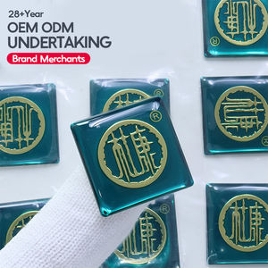 Etichetta Adesiva in Resina 3M Personalizzata Impermeabile e Resistente all'Olio, <span class=keywords><strong>Logo</strong></span> 3D Fustellato a Cupola, Stampa con Adesivo Forte, Marchio Privato in Resina Epossidica per Birra - Product Image 3