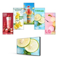 Blast-panel LCD HD para interiores, pantalla de empalme de bisel estrecho de 1,8mm, 46, 49, 55, 65 pulgadas, 4k, 2x2, 3x3