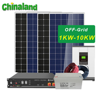 उच्च एक ग्रेड 10kwh घर monocrystalline हाइब्रिड सौर ऊर्जा प्रणाली बंद ग्रिड
