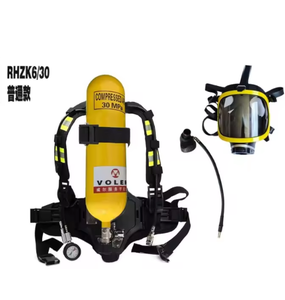 Appareil respiratoire autonome portable avec cylindre en acier de 6 L, équipement de respiration SCBA, accessoires pour équipement incendie - Product Image 5