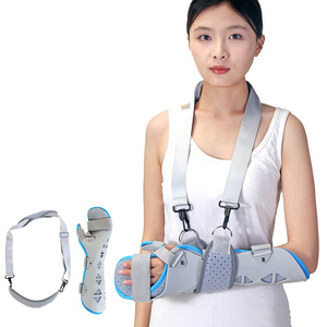 Soporte de Muñeca Talla Única Transpirable con <span class=keywords><strong>Férula</strong></span> para Palma y Antebrazo para Recuperación de Fracturas y Esguinces - Product Image 1