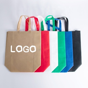 Bolso de compras reutilizable y ecológico para mujer, bolsa grande no tejida con asas, venta al por mayor - Product Image 5