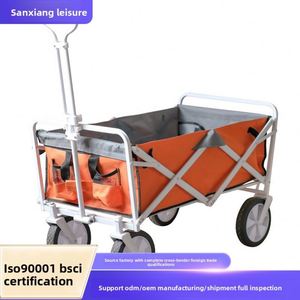 รถเข็นแคมป์ปิ้งแบบพกพา ทนทาน สีสันสดใส ขนาด 7 นิ้ว รุ่น HT-052 จากเจ้อเจียง สำหรับกิจกรรมกลางแจ้ง ปี 2024 - Product Image 2
