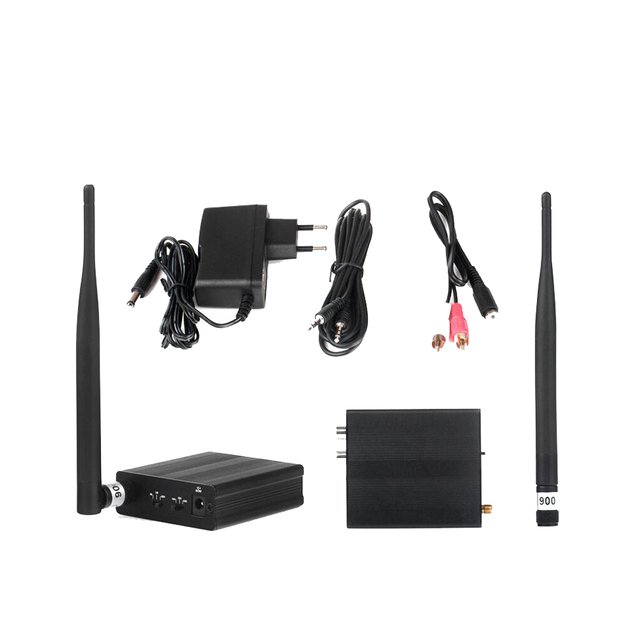 Powerful 300 Meters RF Silent Disco Transmitter TX-3CH Rechargeable