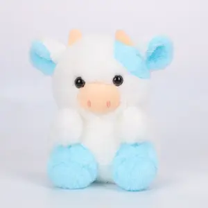 ตุ๊กตาน่ารักรูปวัวทรงกลมสำหรับเด็กและผู้ใหญ่ของขวัญขนาดเล็กมิลก้าวัว plushie - Product Image 3