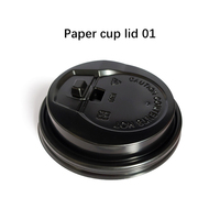 Couvercle de tasse à café en PS écologique de 90 mm, jetable, anti-fuite, de qualité alimentaire, pour tasses à café chaudes, vente en gros