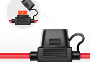 1.5 मीटर की बैटरी कनेक्टर 16 वाट से रिंग टर्मिनल हार्नेस के लिए 15 ए फ्यूज के साथ रिंग टर्मिनल हार्नेस के लिए - Product Image 5