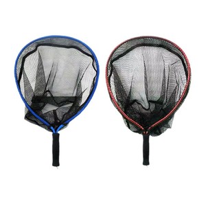Filet de pêche à la main de 48 cm pour crevettes, avec cadre en alliage d'<span class=keywords><strong>aluminium</strong></span> et fibre de polyester, profondeur de 30 cm, mailles fines - Product Image 5