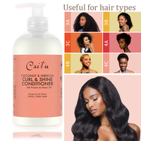 Shampooing et revitalisant à l'huile de noix de coco hydratant antipelliculaire, shampooing à la noix de coco biologique