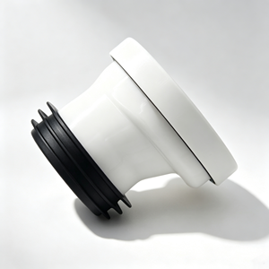 Conector Moderno Descentrado para Brida de Inodoro, Extensión de 2-2.5cm con Fácil Extracción para Reparación de Tuberías de Drenaje de Baño, Desplazador de Inodoro - Product Image 3