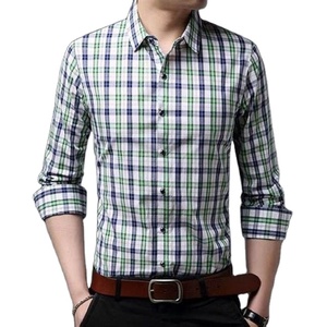 เดรสเชิ้ตผู้ชายทรงสลิมฟิตปกติแฟชั่นใหม่อินเทรนด์แฟชั่นใหม่ - Product Image 2