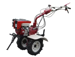 Penjualan Terbaik tangan Cultivator Rotary Tiller pertanian Mini Crawler