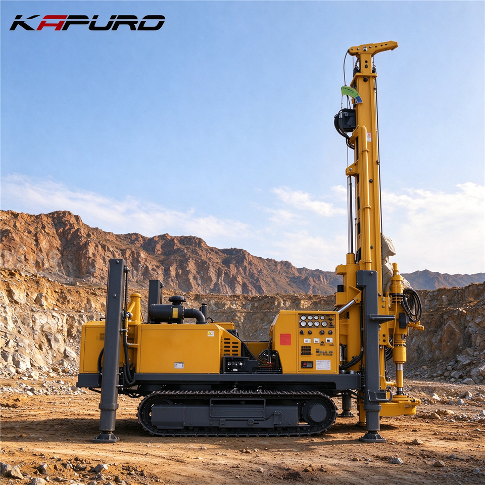 Sample Drill Rigs Multifunctional Customizable KPC-400 RC Drilling Rig Diesel Hydraulic ...